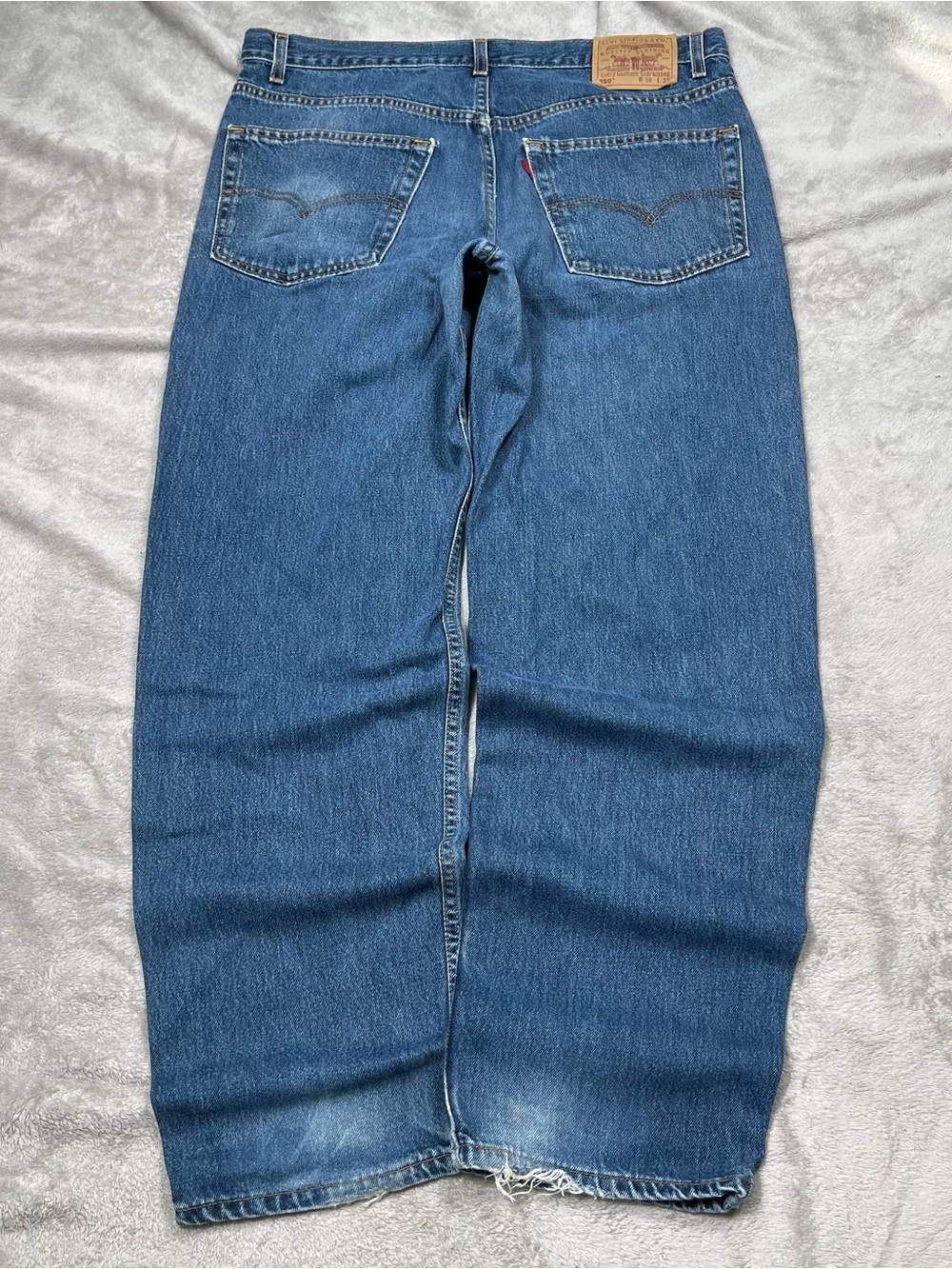Vintage Levi’s 550 Jeans Mens 36x31 Relaxed Blue Denim USA Made Skater Baggy